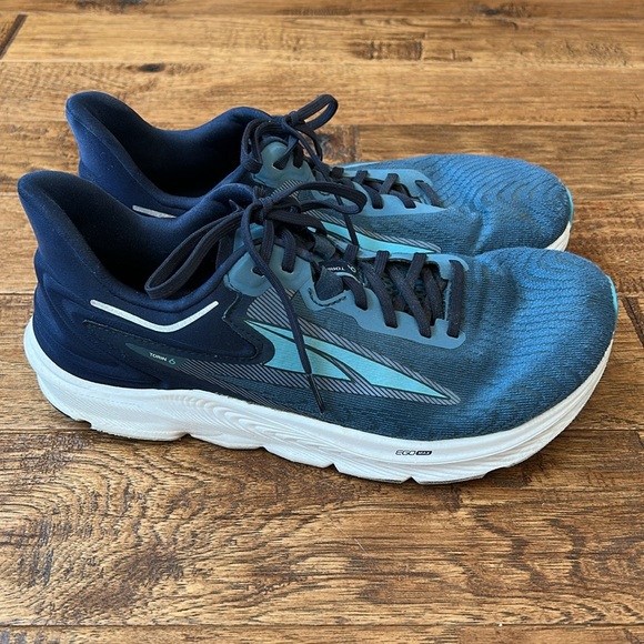 Altra Torin 6 Road Running Shoes Foot Shape Zero Drop Mineral Blue Mens Size 8.5 - Picture 10 of 10